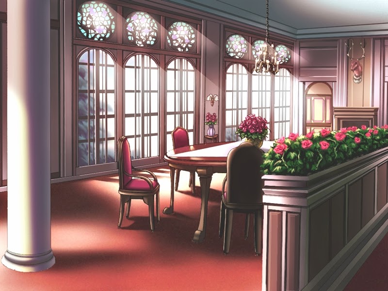 Anime Landscape Dining hall (Anime Background)